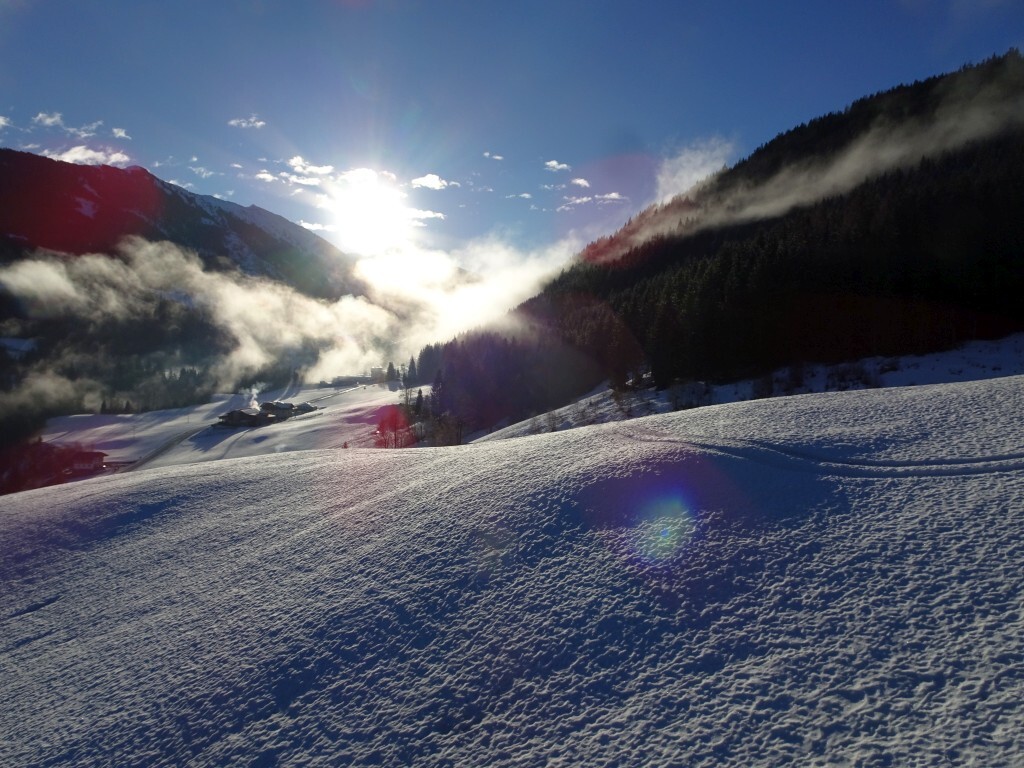 Wunderbare Winterlandschaft.