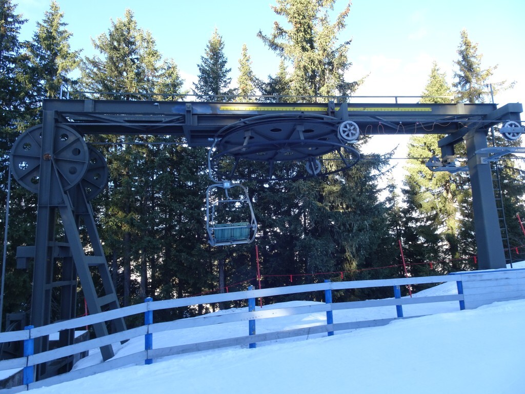 Die Bergstation der 2CLF Jäger.