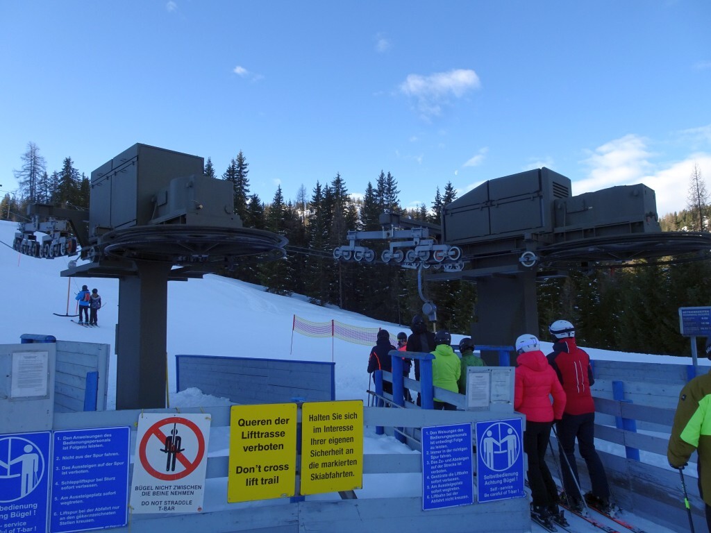 Talstation der Parallelanlage Vorderfager 1+2.