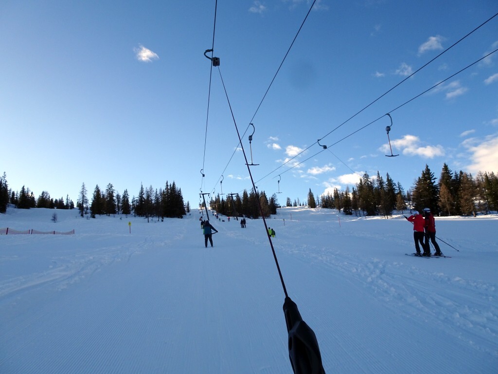 Schöne kalte Winterstimmung.