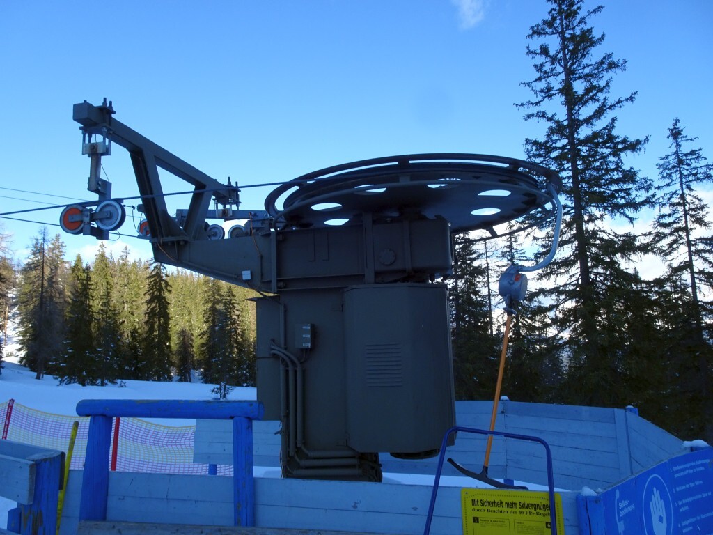 Talstation des Mitterfagerliftes.