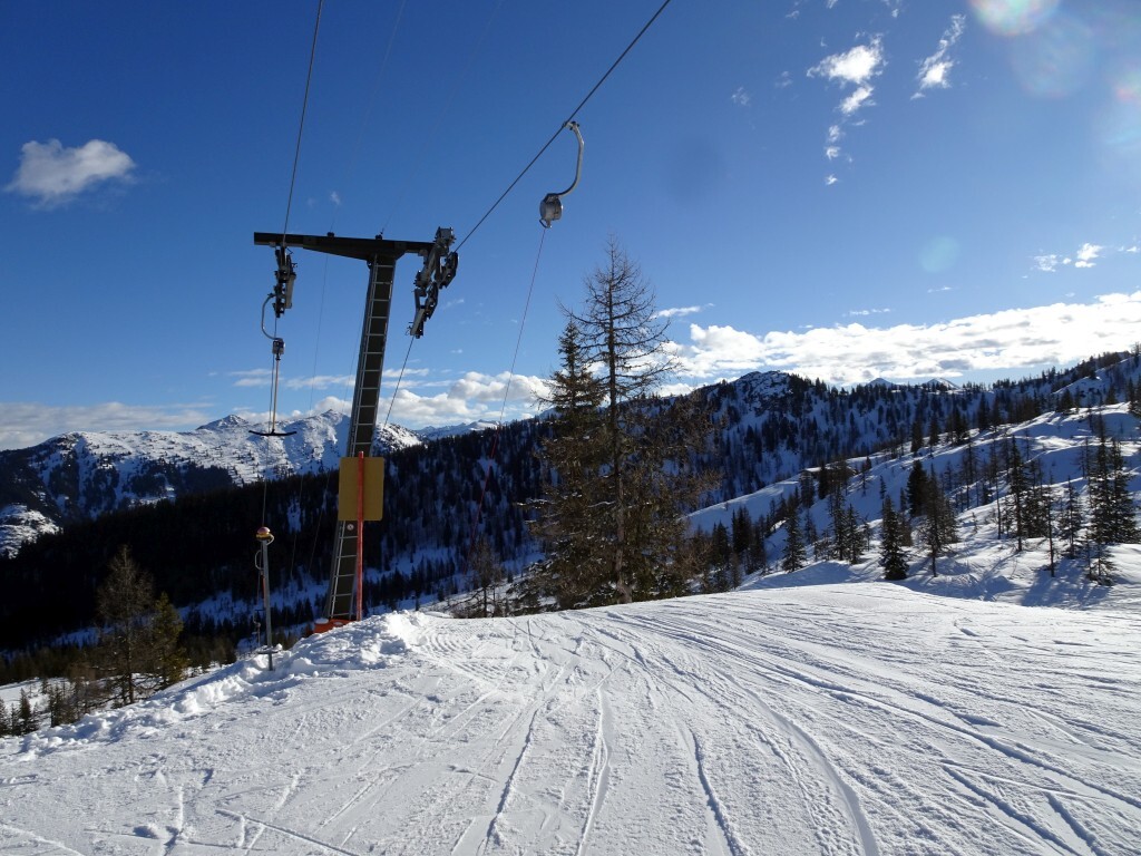 Ausstieg Mitterfagerlift.