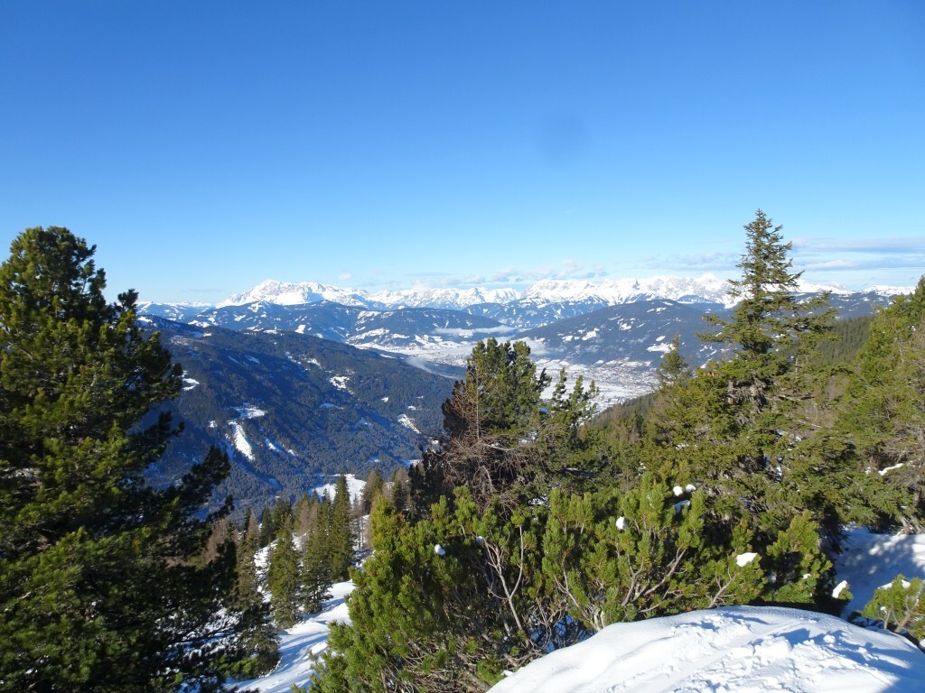 Blick Richtung Radstadt und Hochkönig.