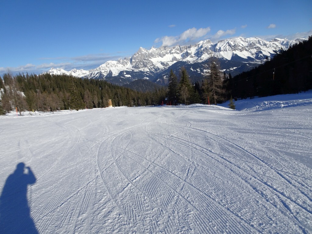 Top Schneeverhältnisse und einfach super zum Laufen lassen.