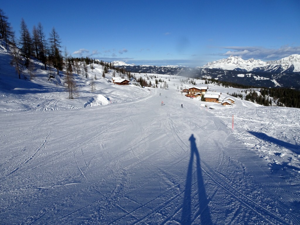 Jetzt wieder auf der Hüttenabfahrt (6).
