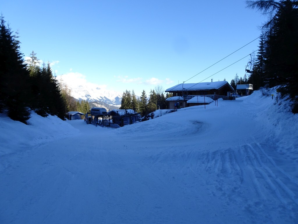 Kurz vor der Talstation des DSL Jäger.
