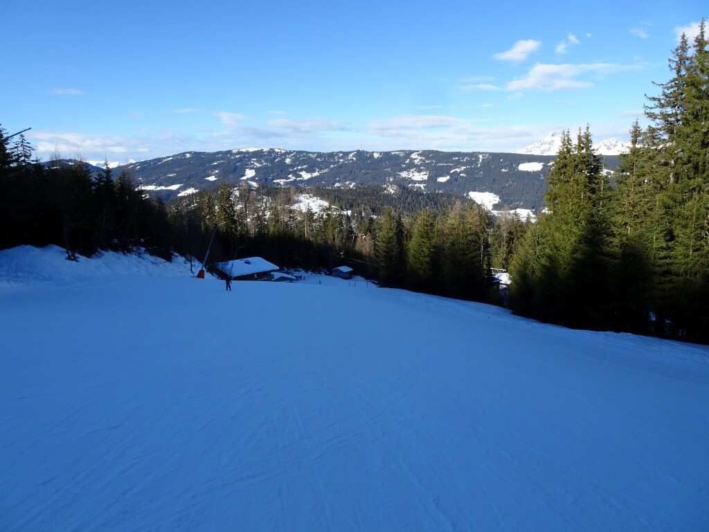 Schlussteil der Jägerliftabfahrt (2).