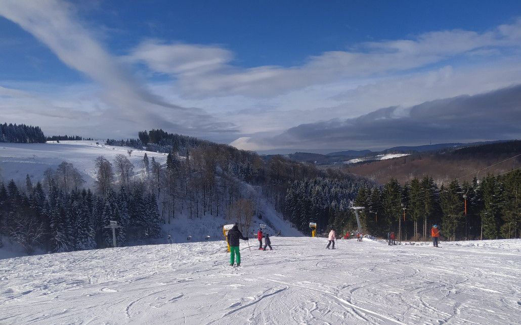 Blick vom Brüchetallift