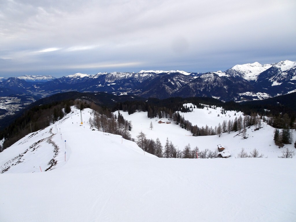 Familienabfahrt Zwieselalm (9) im oberen Bereich.