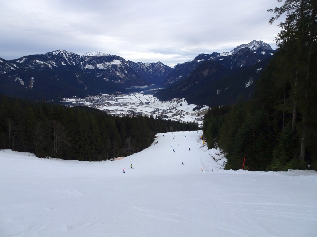 Talabfahrt Hornspitz 1 (2e). Man sieht schon: so voll wie heute war es bisher noch gar nicht.