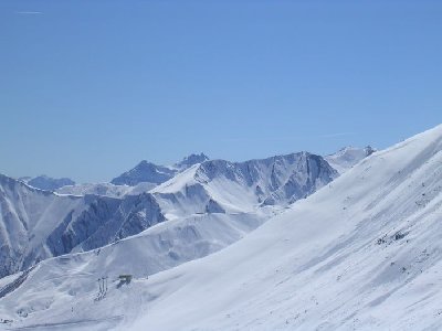 Bergstation und weiter richtung Serfaus