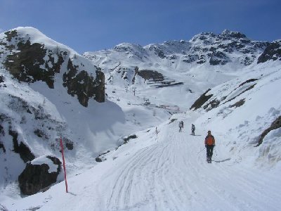 Von die Scheidbahnen zurueck nach Komperdell