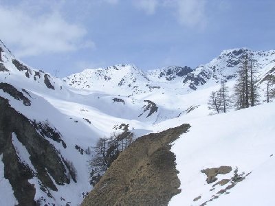 Blick richtung Pezidbahn