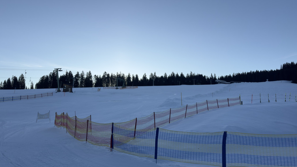 Auch auf der Winklmoosalm noch gut