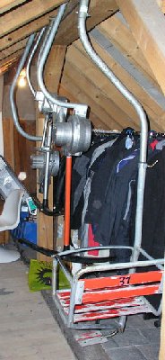 WSO- und Doppelmayrgehänge und neu auch ein Cungierisessel!