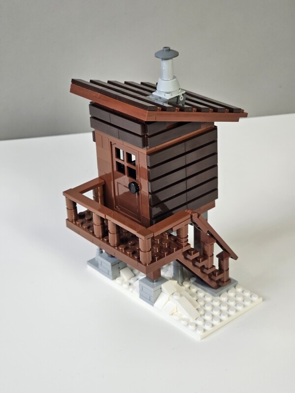 Treppe und Terrasse für den perfekten Rundumblick.