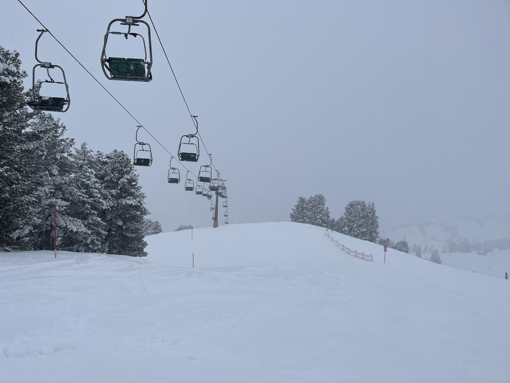 15b am Sonnenlift - mit der urigen DSB sind wir 3x gefahren, die Varianten dort wurden wenig genutzt