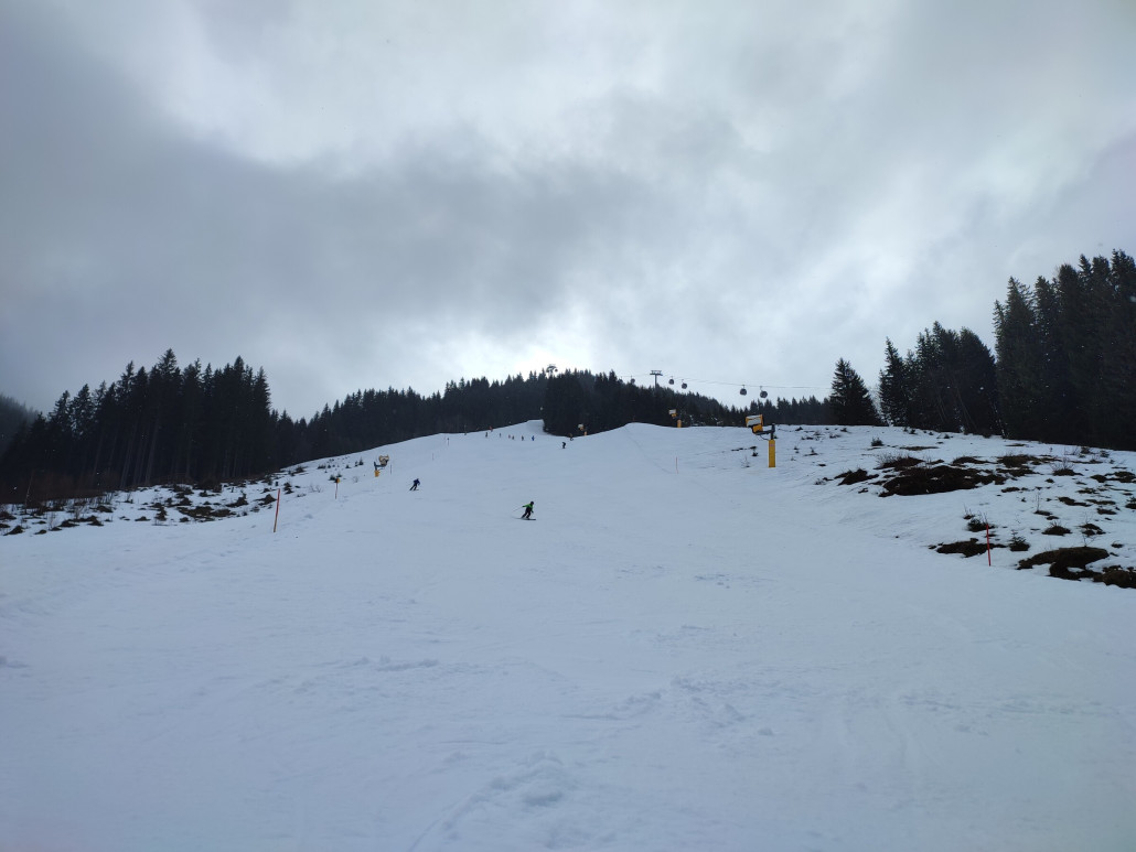 Schwarze Piste Schattberg unten
