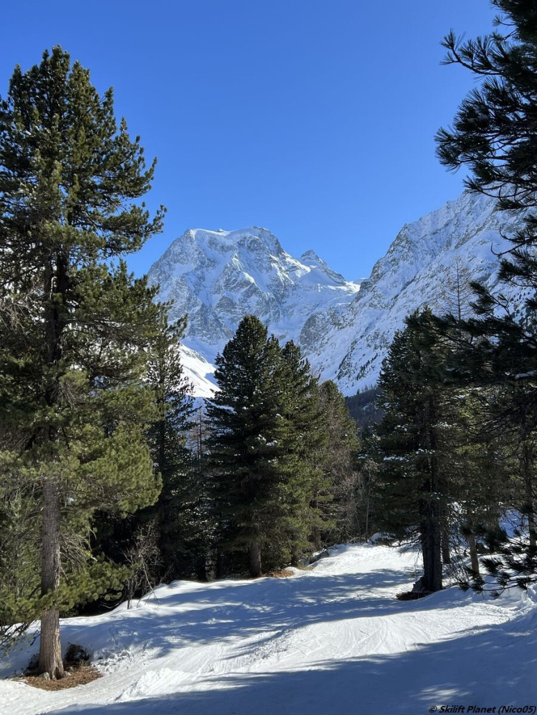 Piste des Hôtels mit dem Mont-Collon