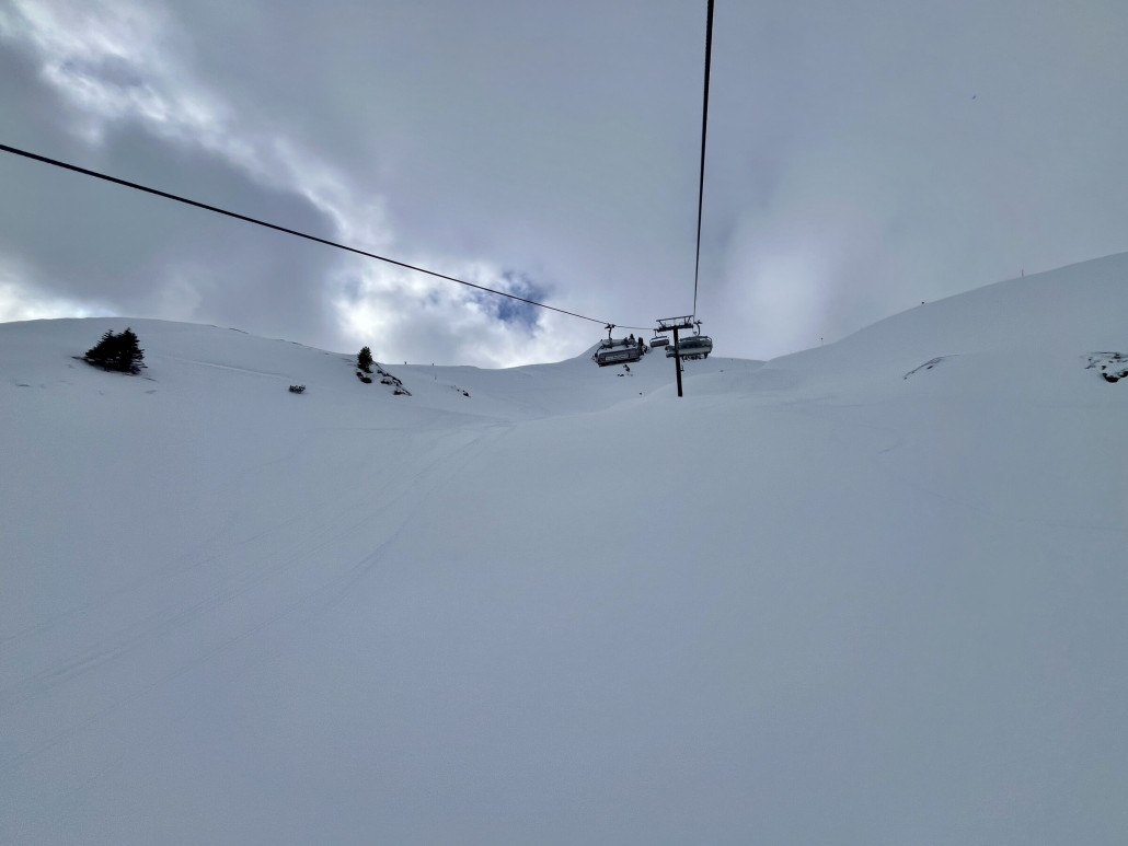 Dieses Gelände unter der Kringsalmbahn wollen wir uns die nächsten Tage noch anschauen