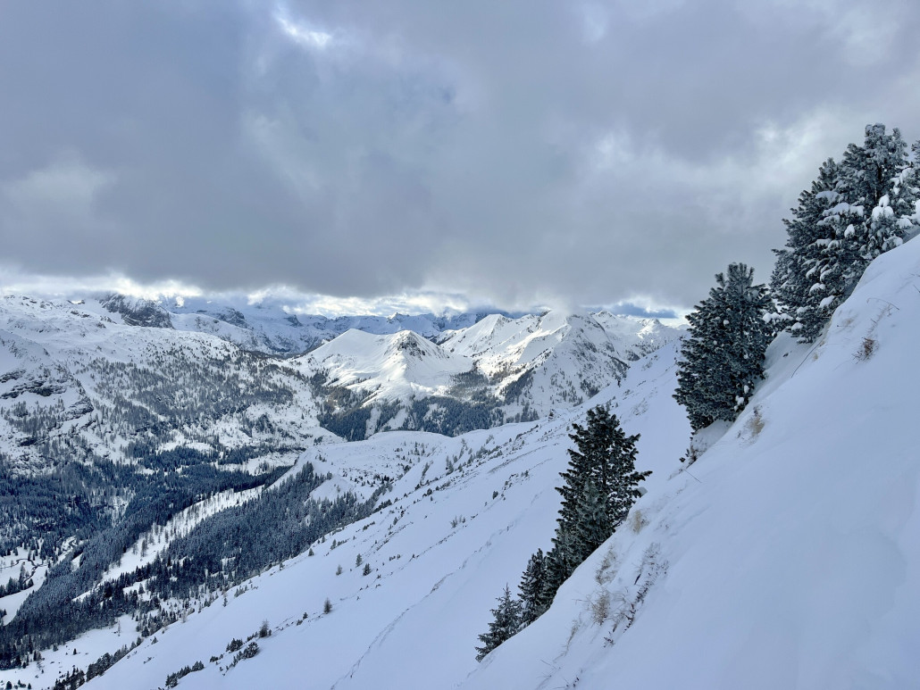 Blick vom Seekareck nach NW