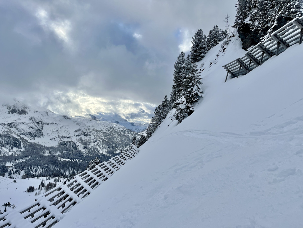 8e und dann oberhalb ins Gelände - wie der Tag startete so endete er auch