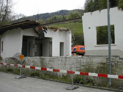 der talstation geht es hart an den kragen.