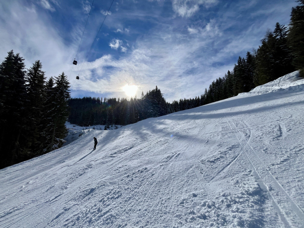 Blick zurück auf die gleiche Stelle, etwa 20m tiefer
