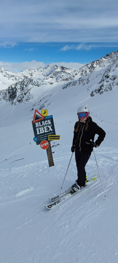 Und ja, meine Tochter hat es getan. Ohne auch nur einen Zentimeter zu rutschen.