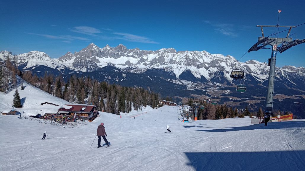 Dachstein von der Seppn Jet Bergstation