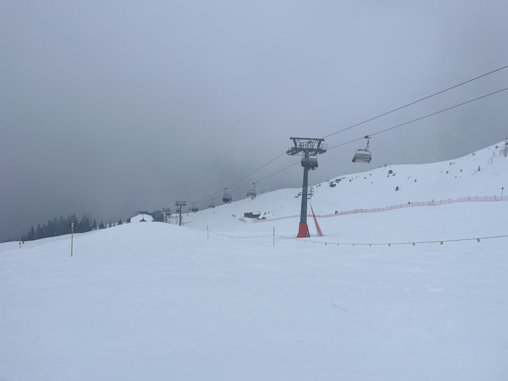 Auch am Aussergolm. Alles komplett durchnässt