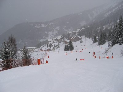 Oz-en-Oisans von der Piste &amp;quot;Olmet&amp;quot;