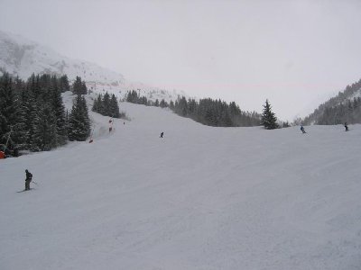 Endlich gute Verhältnisse dank dem Neuschnee auf harter Unterlage.