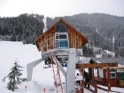 Talstation und Trasse der DSB Maronne (Skirail, 2000)
