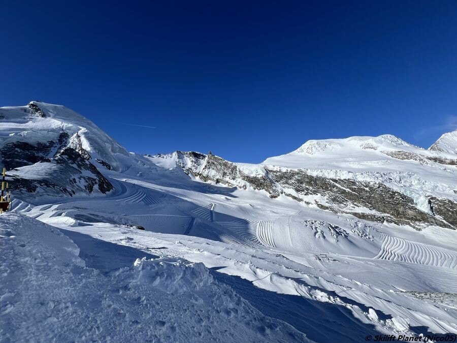 Allalin, Alphubel und Gletscherskigebiet