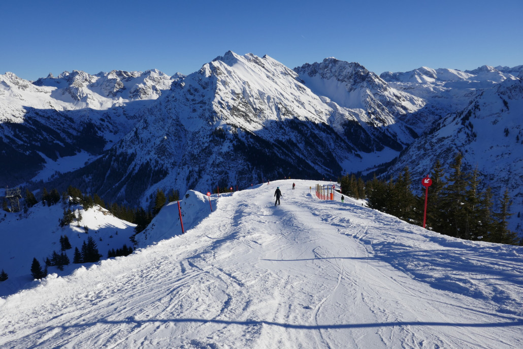 Gratpiste am Walmendingerhorn