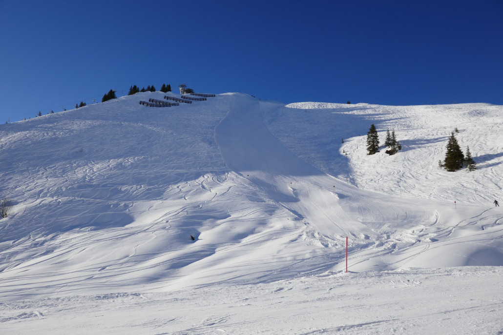 Muttelberg-Route. In echt viel steiler aber toll zu fahren