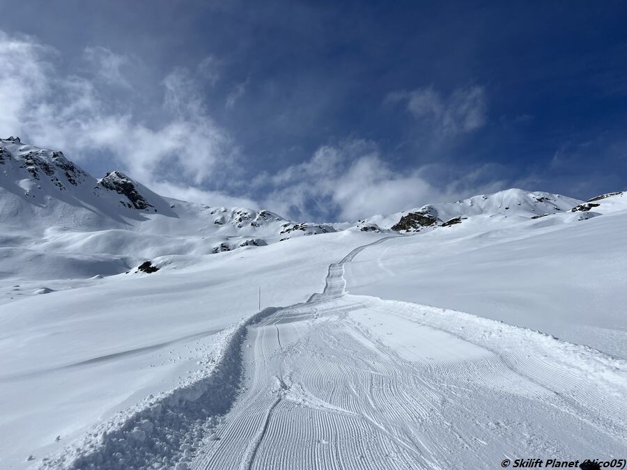 Rote Piste Les Arpilles