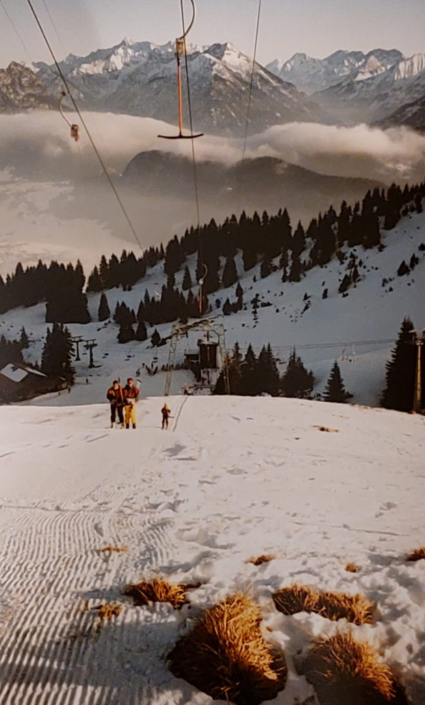 Blick zur Talstation neben der Cilihütte