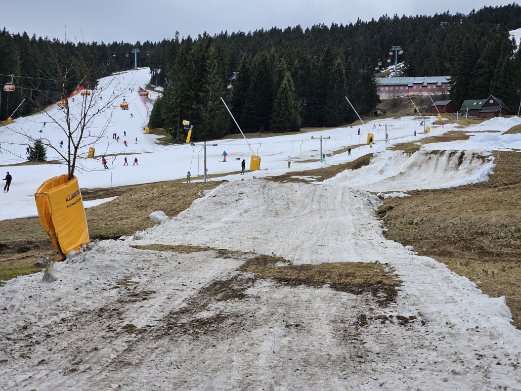 Funpark Klinovec abgebaut