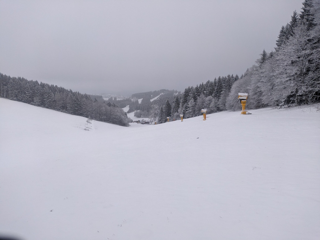 Blick von der Talstation des Bremberg-Schleppers