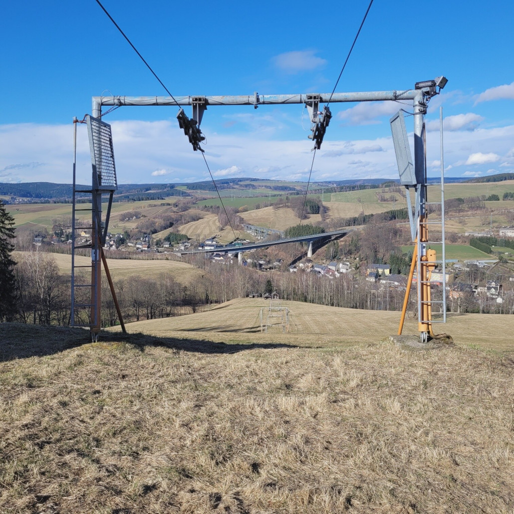 Lifttrasse talwärts