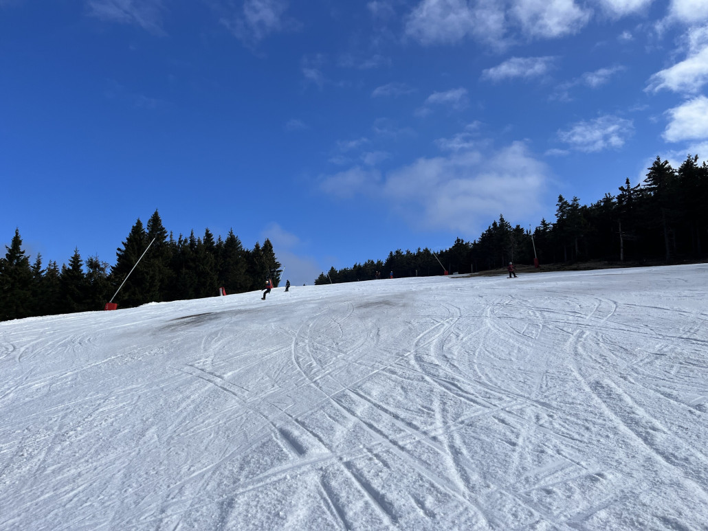 etwas tiefer dann rechts dünne Stellen