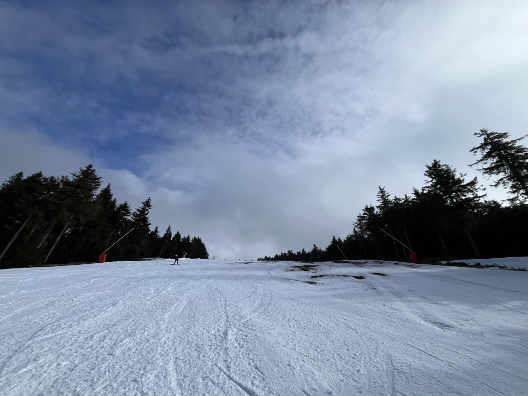 Gleiche Stelle, Blick zurück