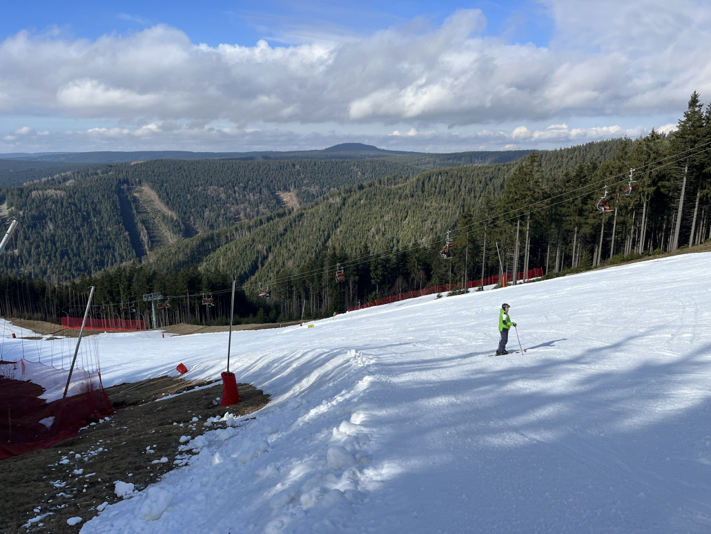 Überhaupt war die Außenkurve noch super beisammen und die beste Wahl, auch bis zum Nachmittag