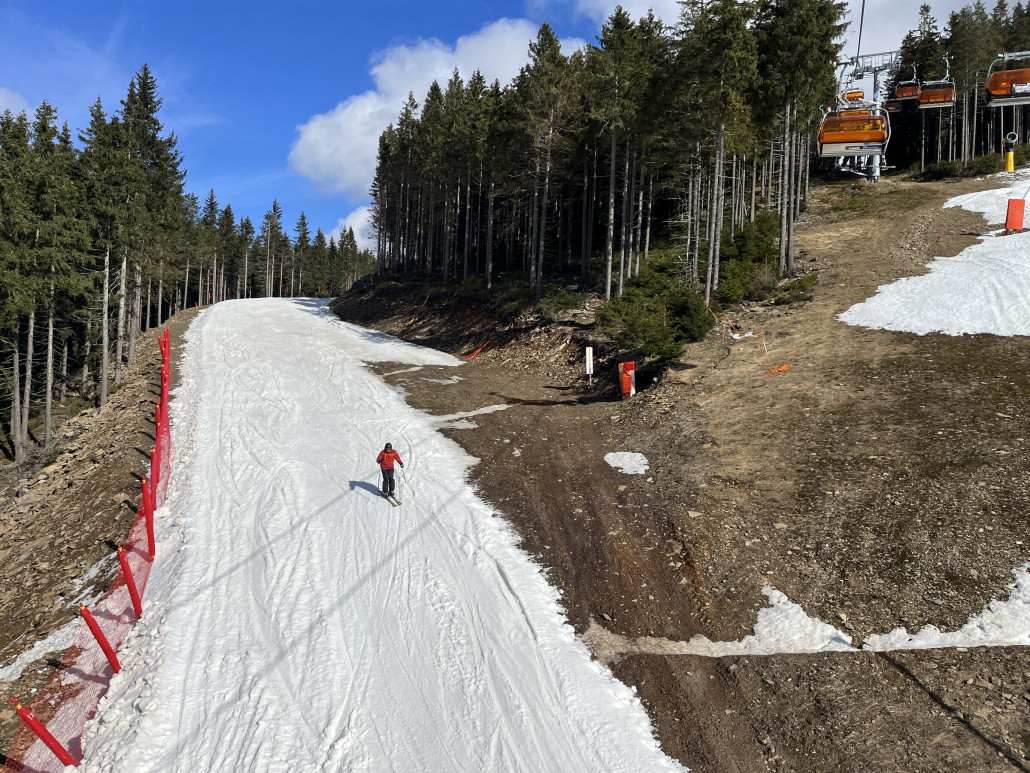 Aus dem Lift noch besser zu erkennen