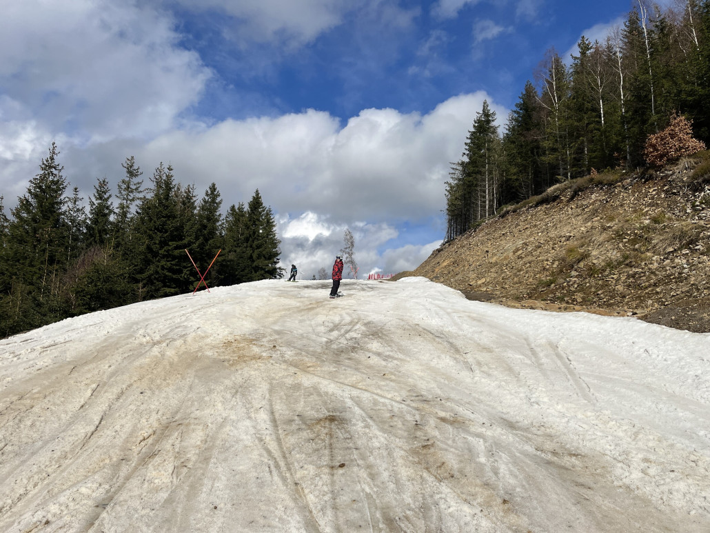 Schlimmste Stelle des Tages kurz nach "der einsamen Birke"