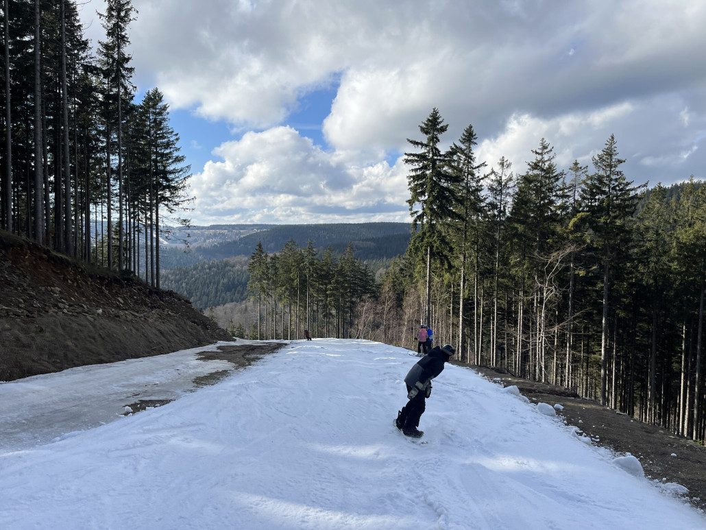 ...folgte ein recht schmales Stück