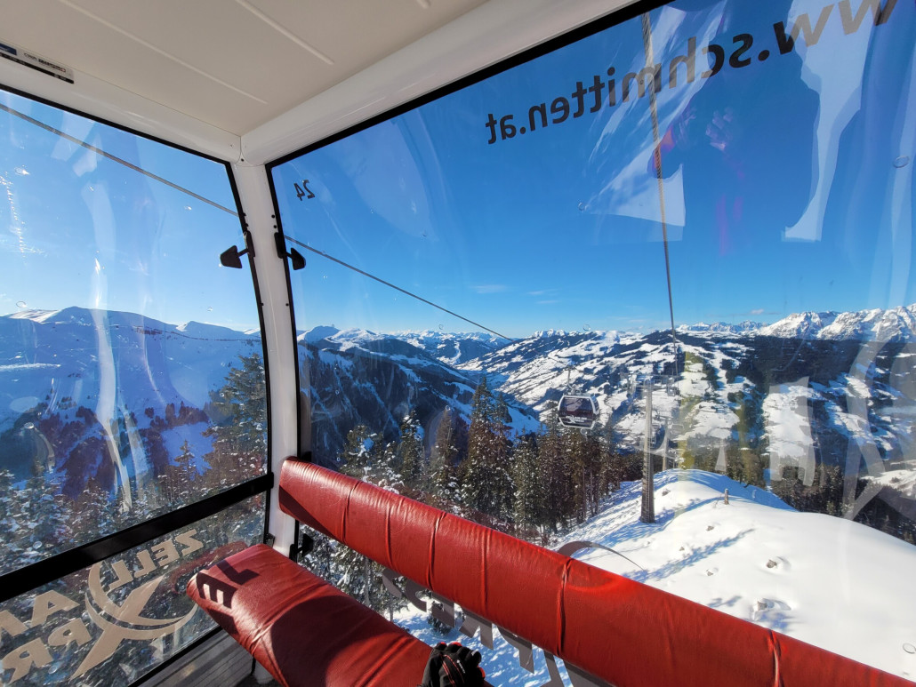 Am Rückweg im ZellamseeXpress