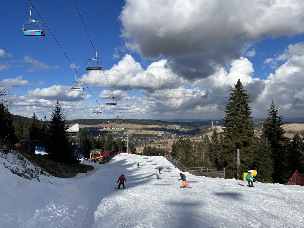 Bis zu Brücke gut griffig aber dünner als sonst...